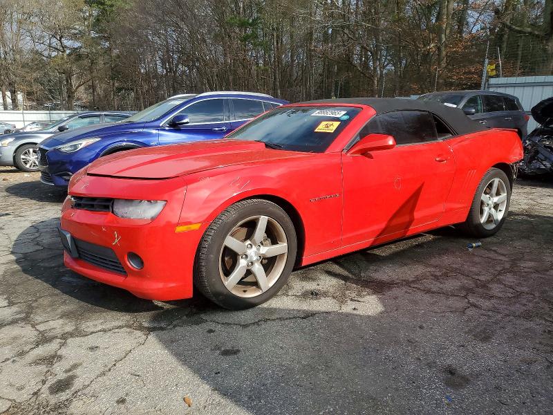 CHEVROLET CAMARO LT 2014 with VIN 2G1FB3D39E9294076 - Photo from auction