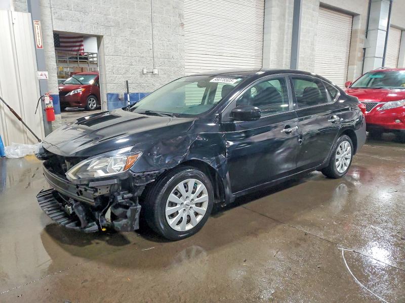 NISSAN SENTRA S 2019 with VIN 3N1AB7AP1KY222996 - Photo from auction