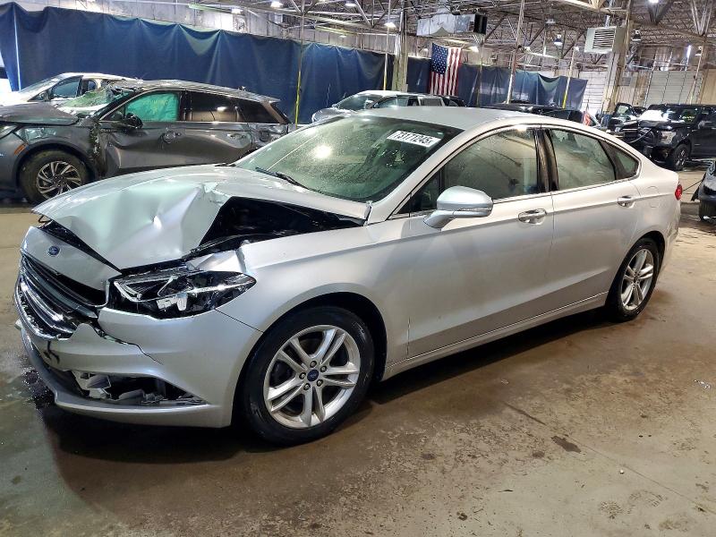 FORD FUSION SE 2018 with VIN 3FA6P0HDXJR185386 - Photo from auction