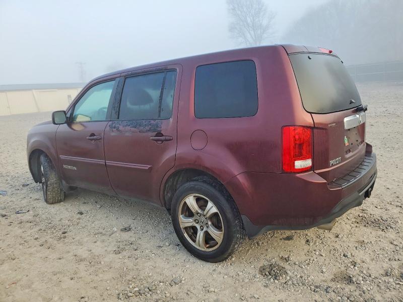 Photo 2 from auction – 2013 HONDA PILOT EXL with VIN 5FNYF3H56DB040013