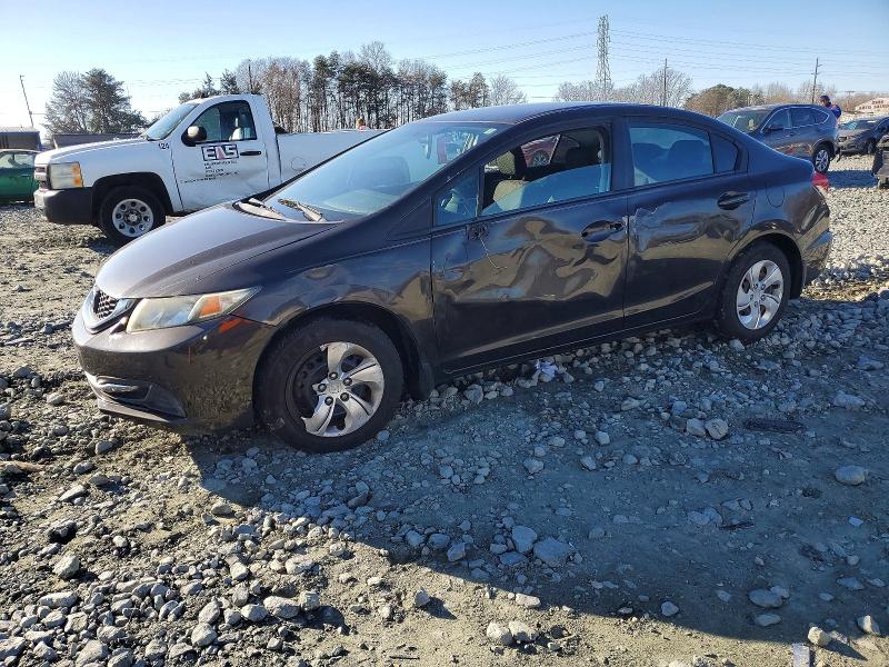 Photo 1 from auction – 2014 HONDA CIVIC with VIN 2HGFB2F55EH530097