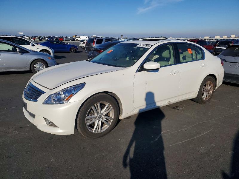 INFINITI G37 BASE 2012 with VIN JN1CV6AP1CM931510 - Photo from auction