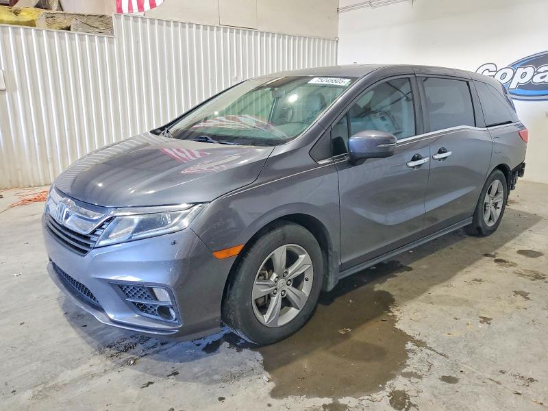 HONDA ODYSSEY EX 2018 with VIN 5FNRL6H76JB063402 - Photo from auction