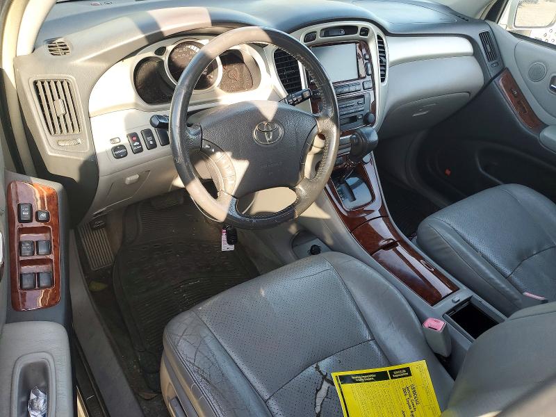 Photo 8 from auction – 2006 TOYOTA HIGHLANDER with VIN JTEEW21AX60020526