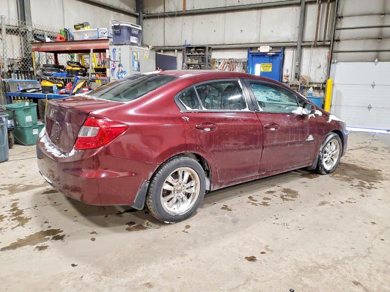 Zdjęcie 3 z aukcji – 2012 HONDA CIVIC EXL z VIN 2HGFB2F91CH006896