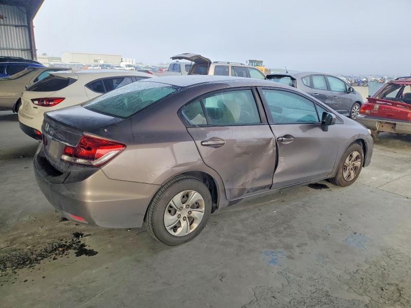 Photo 3 from auction – 2014 HONDA CIVIC LX with VIN 19XFB2F54EE214457