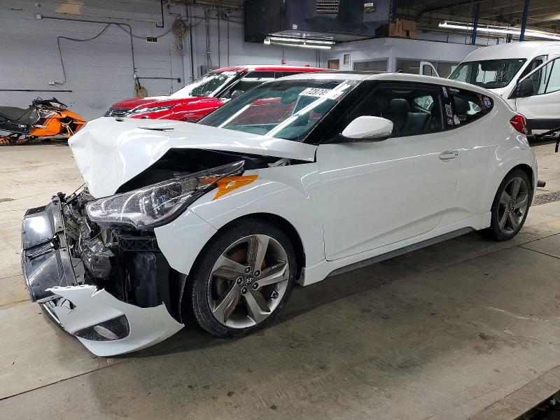 HYUNDAI VELOSTER 2015 with VIN KMHTC6AE2FU217189 - Photo from auction