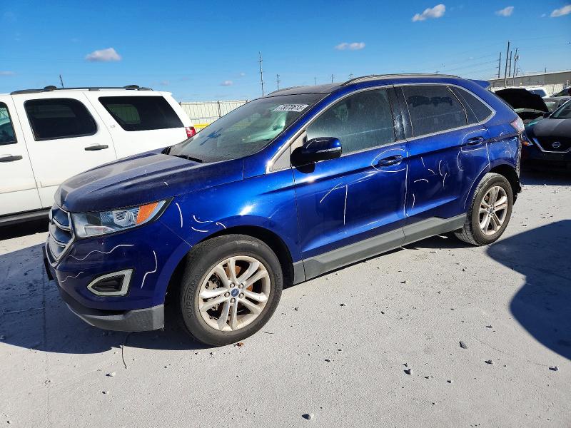 FORD EDGE SEL 2015 with VIN 2FMPK3J98FBB26763 - Photo from auction