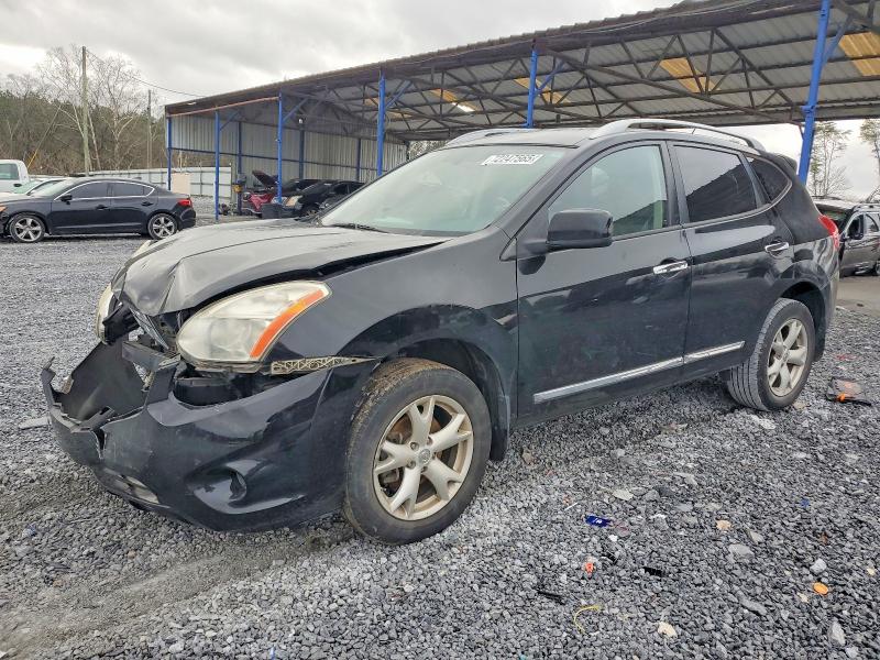 NISSAN ROGUE S 2011 with VIN JN8AS5MT6BW150151 - Photo from auction