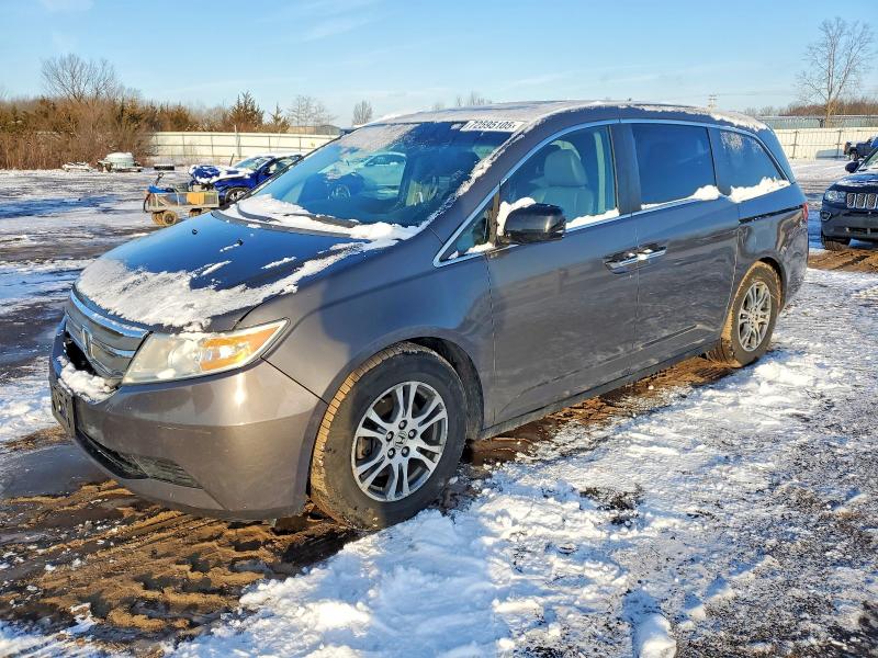 HONDA ODYSSEY EX 2012 with VIN 5FNRL5H67CB146275 - Photo from auction