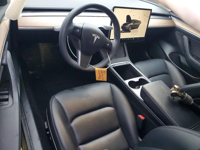 Photo 8 from auction – 2022 TESLA MODEL 3 with VIN 5YJ3E1EB4NF258724