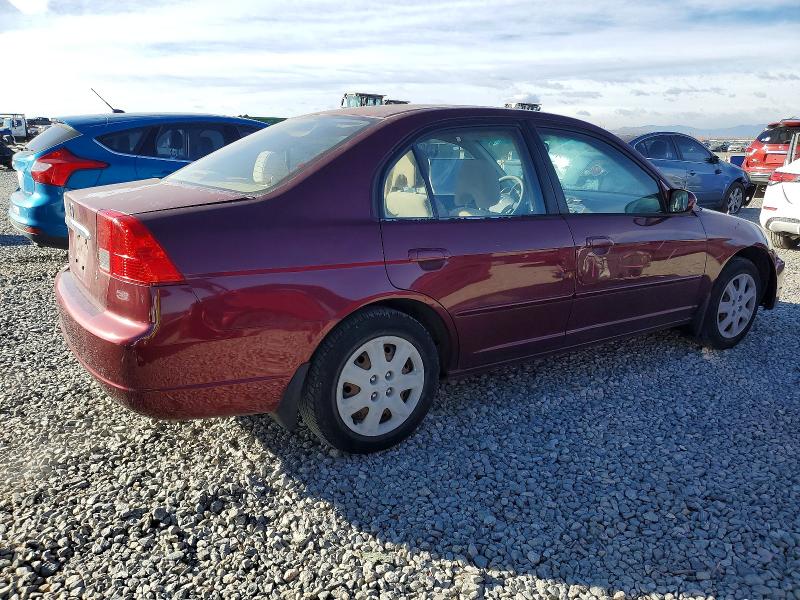 Photo 3 from auction – 2003 HONDA CIVIC EX with VIN JHMES26783S000898