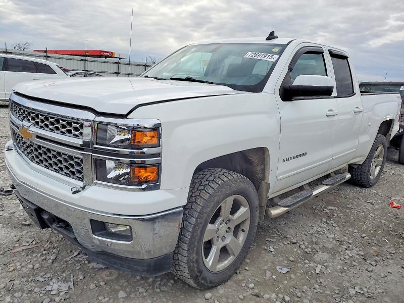 CHEVROLET SILVERADO 2015 with VIN 1GCVKREC7FZ352116 - Photo from auction