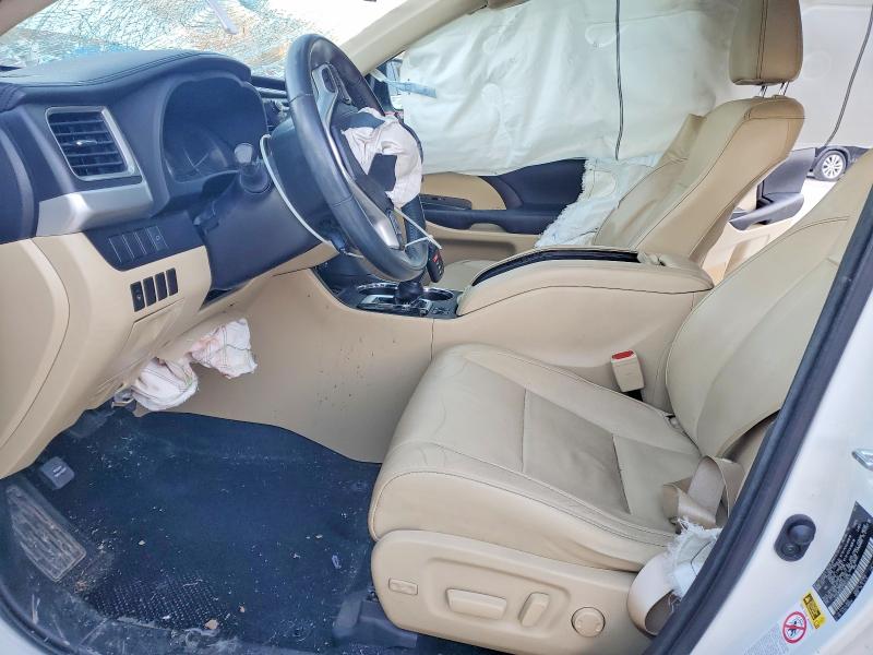 Photo 7 from auction – 2016 TOYOTA HIGHLANDER with VIN 5TDJKRFH7GS312579