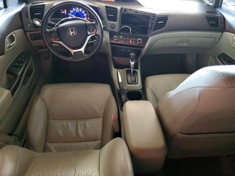 Photo 8 from auction – 2012 HONDA CIVIC EXL with VIN 2HGFB2F98CH593498