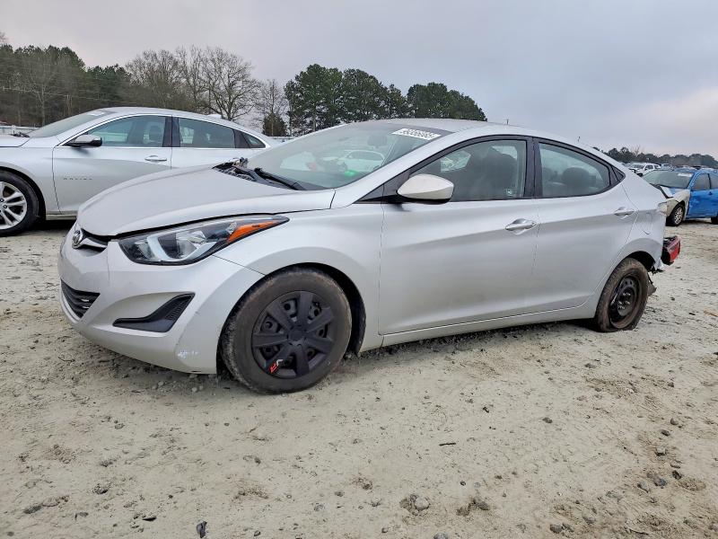 HYUNDAI ELANTRA SE 2016 with VIN 5NPDH4AE6GH687946 - Photo from auction