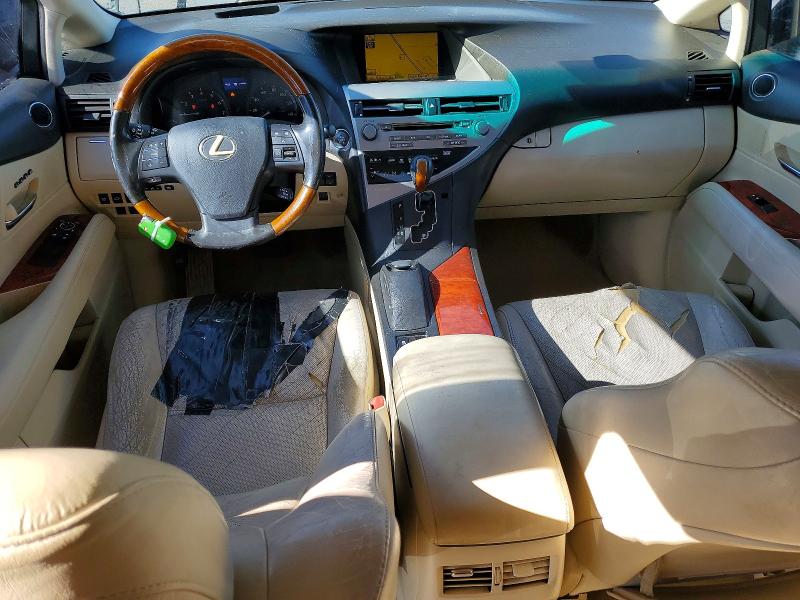 Photo 8 from auction – 2010 LEXUS RX 350 with VIN JTJZK1BA6A2409443