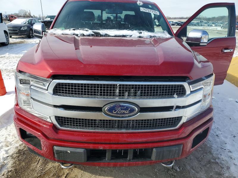 Photo 11 from auction – 2018 FORD F150 with VIN 1FTEW1EG8JFB85638