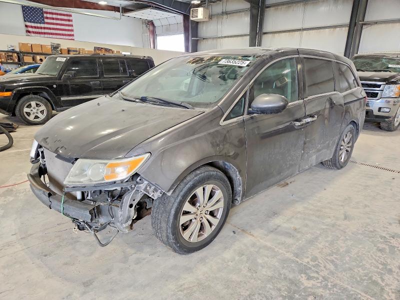 HONDA ODYSSEY EX 2014 with VIN 5FNRL5H68EB080189 - Photo from auction