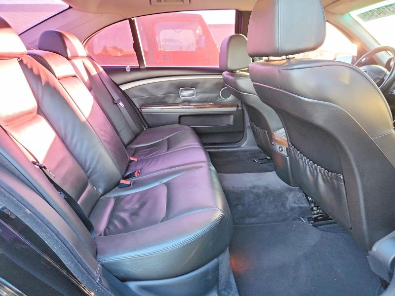 Photo 10 from auction – 2006 BMW 750 with VIN WBAHN83546DT38607