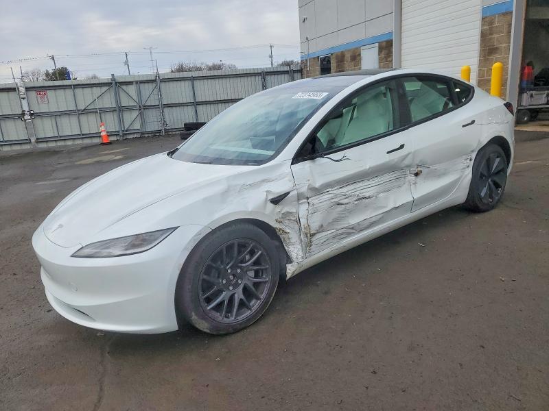TESLA MODEL 3 2025 with VIN 5YJ3E1EB2SF919968 - Photo from auction