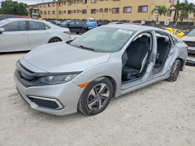 HONDA CIVIC LX 2020 with VIN 19XFC2F64LE024810 - Photo from auction