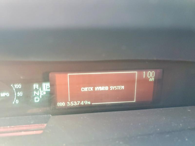 Photo 9 from auction – 2010 TOYOTA PRIUS with VIN JTDKN3DU3A0098421