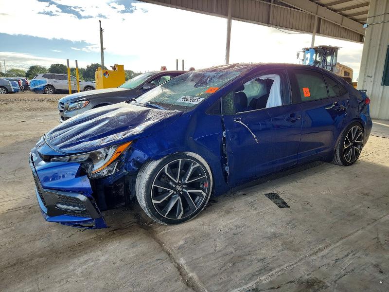 TOYOTA COROLLA 2021 with VIN JTDS4MCE2MJ059837 - Photo from auction