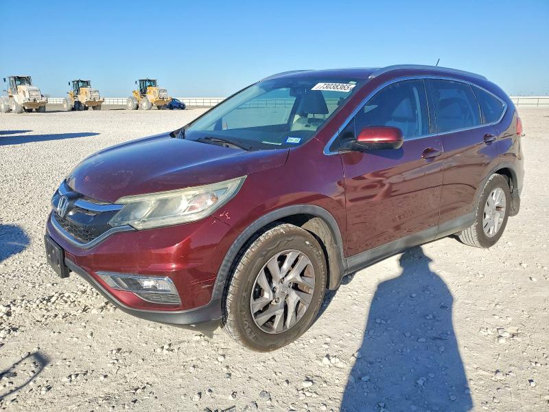 HONDA CR-V EXL 2015 with VIN 2HKRM3H72FH559575 - Photo from auction