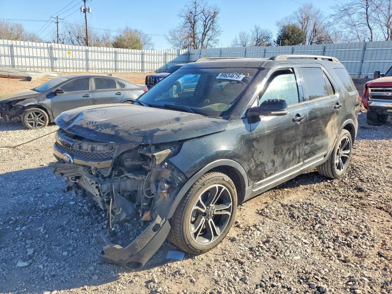 FORD EXPLORER S 2015 with VIN 1FM5K8GT4FGB89262 - Photo from auction