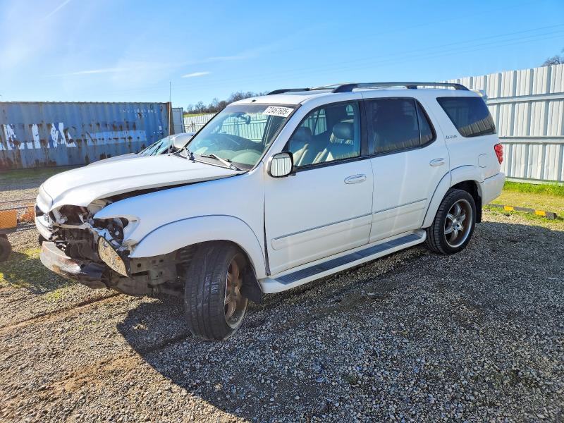 TOYOTA SEQUOIA LI 2004 with VIN 5TDBT48A74S218461 - Photo from auction