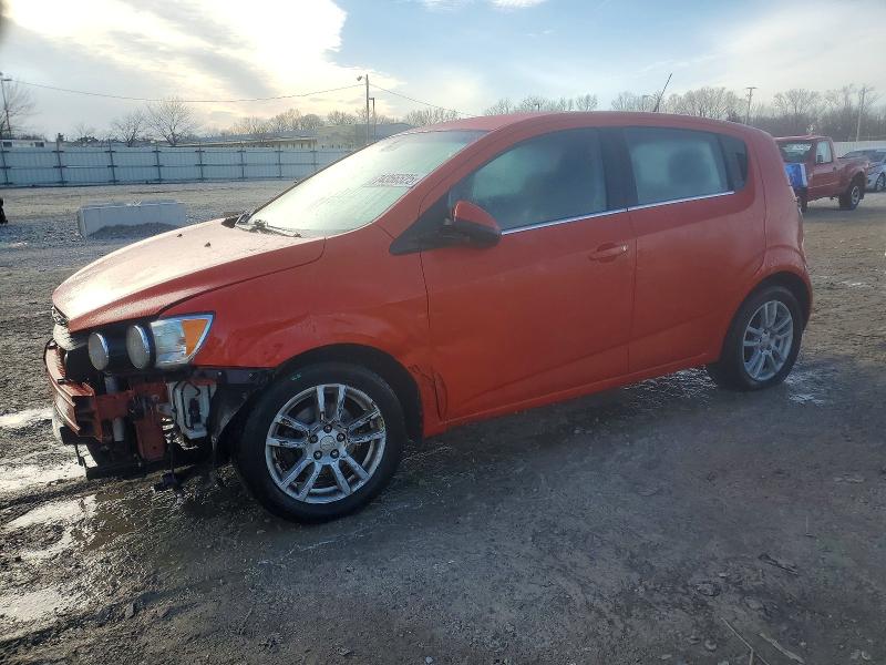 CHEVROLET SONIC 2013 with VIN 1G1JC6SH4D4110381 - Photo from auction
