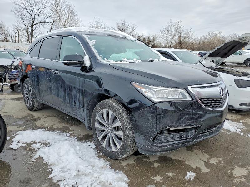 Photo 4 from auction – 2014 ACURA MDX TECHNO with VIN 5FRYD4H49EB001757