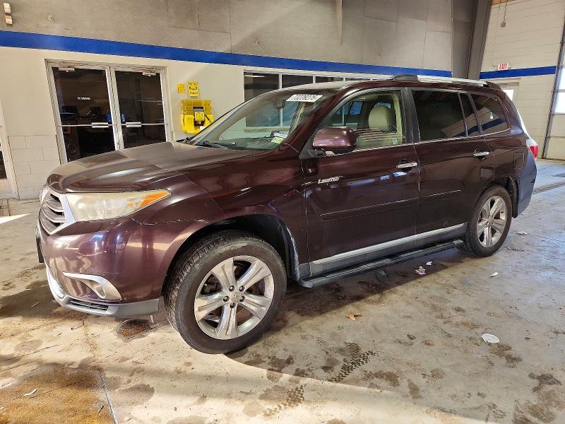 TOYOTA HIGHLANDER 2012 with VIN 5TDYK3EH8CS056959 - Photo from auction