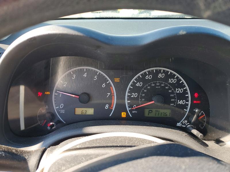 Photo 9 from auction – 2012 TOYOTA COROLLA BA with VIN 5YFBU4EE0CP074179