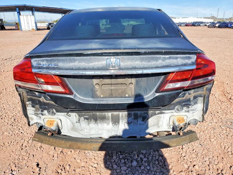 Photo 6 from auction – 2013 HONDA CIVIC LX with VIN 2HGFB2F54DH526556