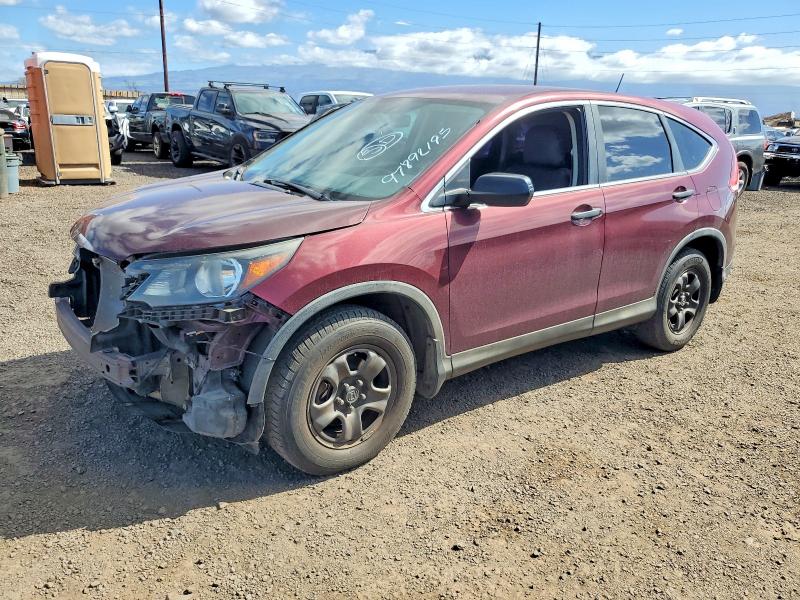 HONDA CR-V 2013 with VIN 5J6RM3H35DL014597 - Photo from auction