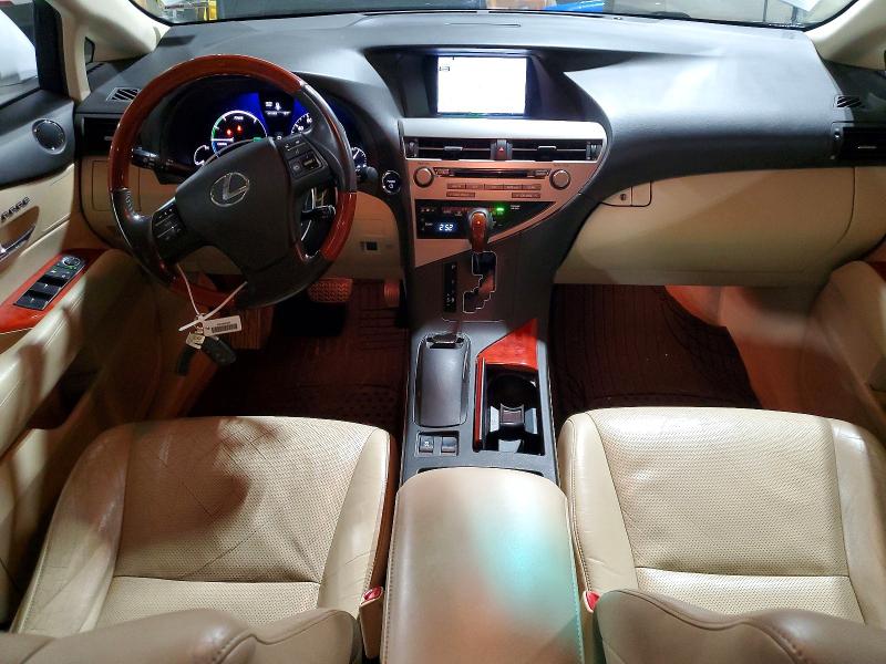 Photo 8 from auction – 2011 LEXUS RX 450H with VIN JTJBC1BA4B2036449