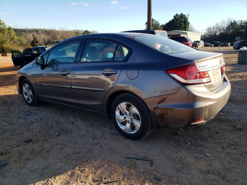 Photo 2 from auction – 2015 HONDA CIVIC with VIN 19XFB2F50FE080161