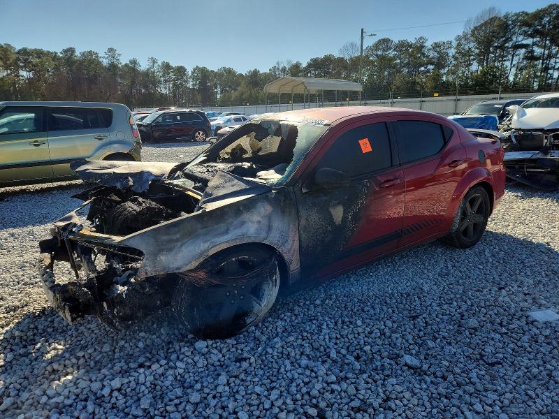 DODGE AVENGER 2013 with VIN 1C3CDZCB5DN681658 - Photo from auction