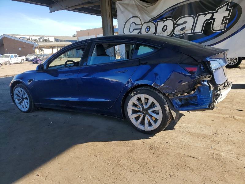Photo 2 from auction – 2022 TESLA MODEL 3 with VIN 5YJ3E1EB5NF177747