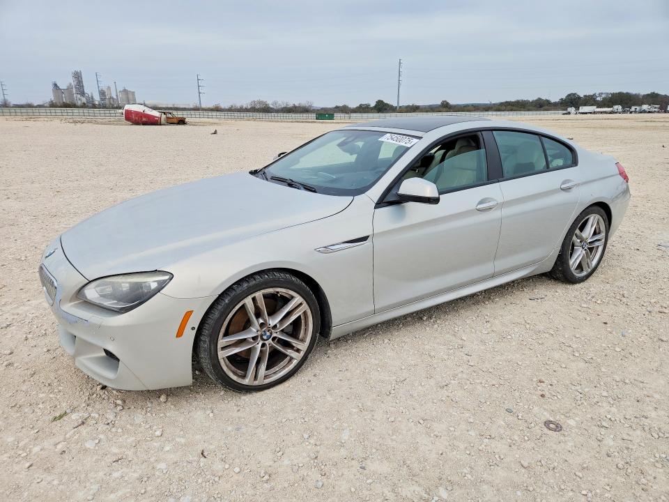 BMW 650 I GRAN 2014 with VIN WBA6B2C51ED129661 - Photo from auction