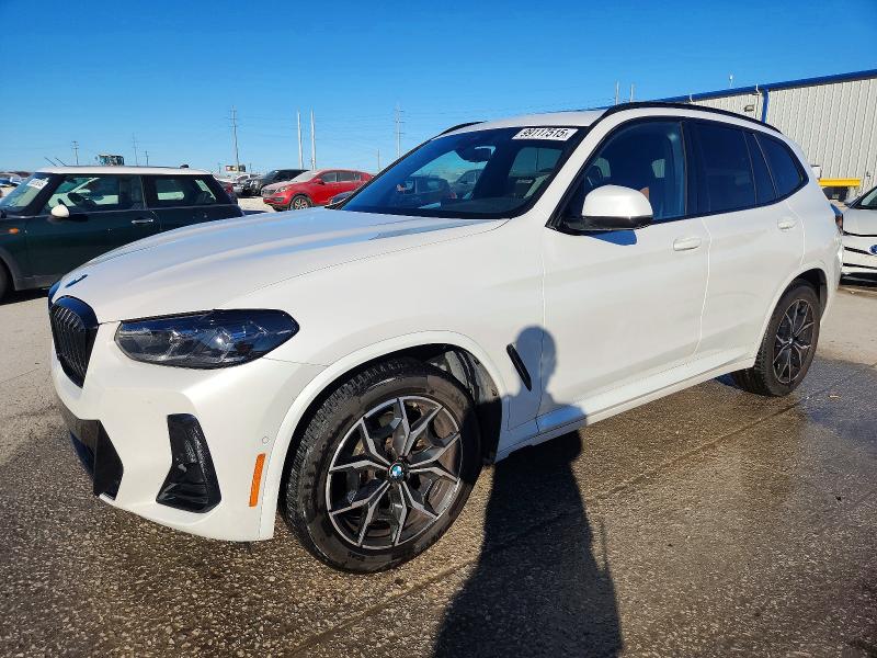 BMW X3 XDRIVE3 2024 with VIN WBX57DP0XRN263033 - Photo from auction