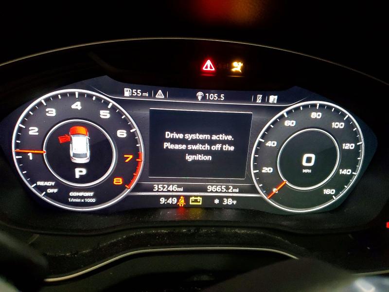 Photo 9 from auction – 2019 AUDI Q5 PREMIUM with VIN WA1BNAFY1K2047360