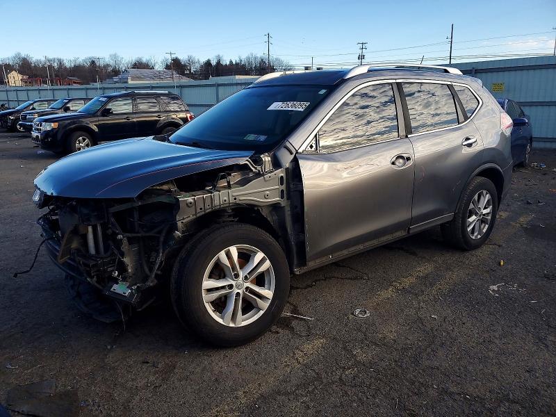 NISSAN ROGUE S 2016 with VIN KNMAT2MV3GP644123 - Photo from auction
