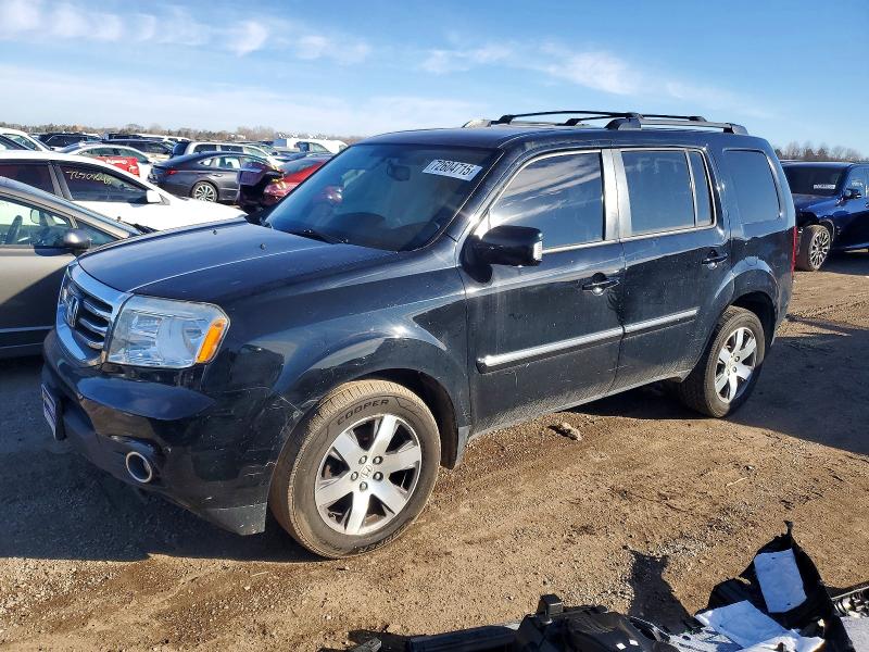 HONDA PILOT TOUR 2014 with VIN 5FNYF4H9XEB039828 - Photo from auction