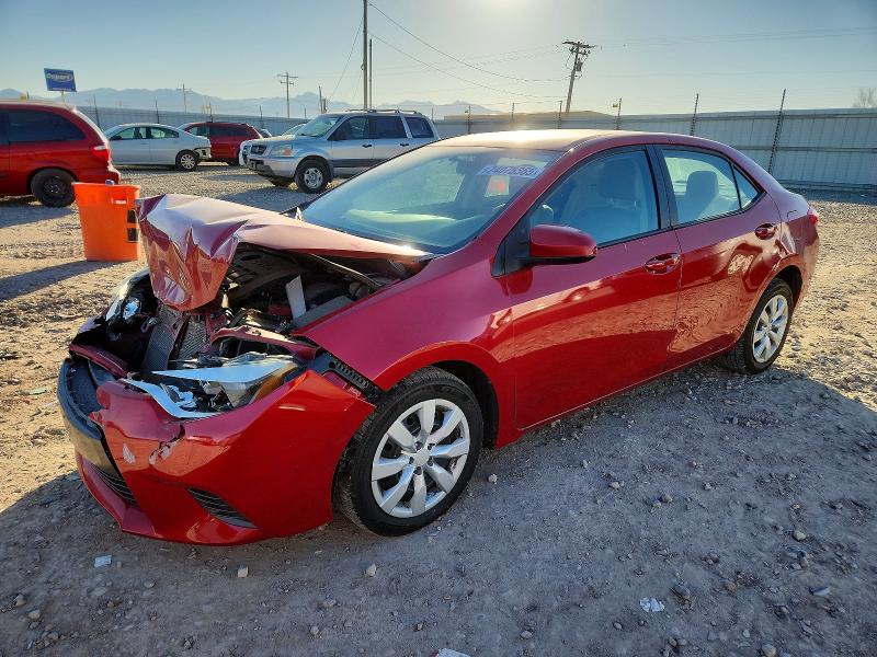TOYOTA COROLLA L 2015 with VIN 5YFBURHE5FP276545 - Photo from auction