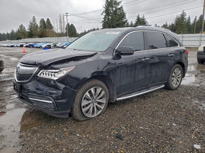 ACURA MDX TECHNO 2014 with VIN 5FRYD4H46EB038555 - Photo from auction