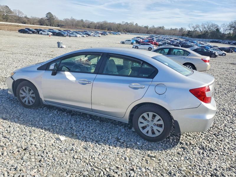 Photo 2 from auction – 2012 HONDA CIVIC LX with VIN JHMFB2F5XCS000579