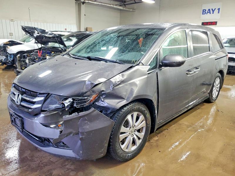 HONDA ODYSSEY 2014 with VIN 5FNRL5H47EB019432 - Photo from auction